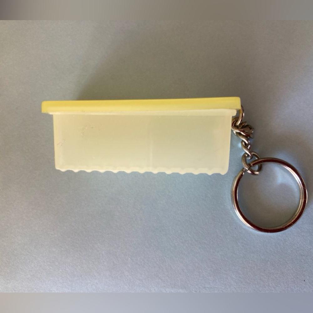Vintage Tupperware Fridgemate Keychain